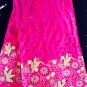 african fabric lace/Swiss voile Lace/Fuchia pink Swiss Voile Lace/ 5 yards