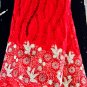 African lace fabric/Swiss Lace fabric/red  French Tulle Lace fabric/5 yards