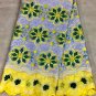 African lace fabric/Swiss Voile Lace/ SwissVoile lace with rhinestones 5 yards