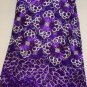 African Lace Fabric/French Lace Fabric/Purple African Lace Fabric/5 yards