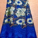 African Lace Fabric/Swiss Voile Lace/ blue voile lace with rhinestones 5yards