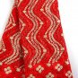 African lace fabric Swiss Lace fabric Tulle Lace fabric Red African Fabric 5yard