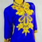 Women Dress/African Women dress/Blue women dress /African women dress/ size XL