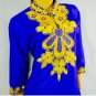 Women Dress/African Women dress/Blue women dress /African women dress/ size XL