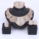 African Wedding Jewelry Set/4 pieces Jewelry set/Gold jewelry/women jewelry set