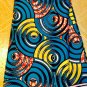 Ankara African Wax fabric/Super Wax fabric//African Print/6 yards