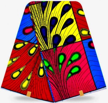 African fabric/Ankara Fabric/African wax print/Super wax fabric/Holladais wax/6y