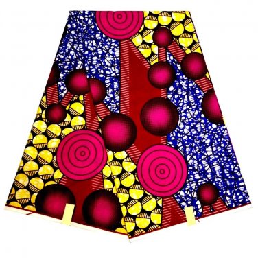 African Print Fabric/Ankara Wax Fabric/Super Wax Fabric/Hollandais wax Fabric/6y