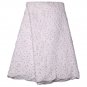 African Lace Fabric/Guipure lace fabric/White Swiss Lace fabric with beads/5yds