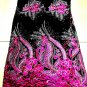 african fabric lace/Swiss /Tulle Lace Fabric/Fuchia pink Swiss Voile Lace/ 5yard