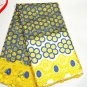 African Lace Fabric/Tulle French Lace Fabric/Swiss Lace fabric/Yellow Lace/yards