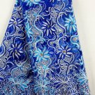 African Lace Fabric/ Tulle French Lace Fabric/Blue African  Lace fabric/5yards