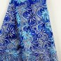 African Lace Fabric/ Tulle French Lace Fabric/Blue African  Lace fabric/5yards