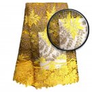 African lace fabric/Yellow Swiss Lace fabric/Big Tulle Lace fabric/5 yards