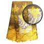 African lace fabric/Yellow Swiss Lace fabric/Big Tulle Lace fabric/5 yards