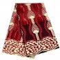 African lace fabric/Swiss Lace fabric/Wine red  French Tulle Lace fabric/5 yards
