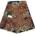 African Fabric  / Ankara Wax Fabric / Super Wax Fabric / Hollandias print /6yard