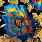 African Fabric Fabric / Swiss voile Lace / Big Lace with many rhinestones 5yrds