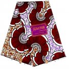 African Fabric  /  Super Wax fabric / Hollandias print /6 yards