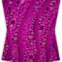 african headties gele & ipele, Purple Swiss Sego Headties & Ipele, 2pieces set