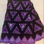 African lace fabric / Swiss Voile Lace fabric with rhinestones and sequence/5yrd