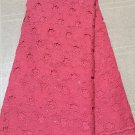 African fabric lace/Swiss Lace / Guipure Lace Fabric with rhinestones  / 5 Yards