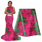 African Lace Fabric / Tulle Lace Fabric / 5 yards
