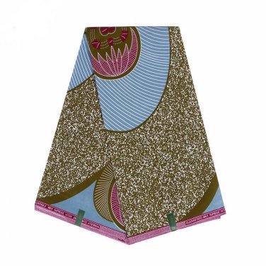African fabric / Ankara Fabric / Super Wax Fabric / 6 yards