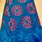 african fabric lace, Swiss Voile Lace, blue Swiss lace fabric, 5 yards