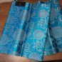 african headties gele & ipele, Blue Swiss Sego Headties & Ipele, 2pieces set