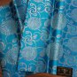 african headties gele & ipele, Blue Swiss Sego Headties & Ipele, 2pieces set