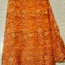 African Lace Fabric/ Tulle Lace Fabric / 5 yards