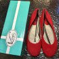 Women Shoe Size 7 / Women Red Shoe with stones