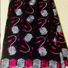 African lace fabric / Swiss Voile Lace fabric with rhinestones /  5yards