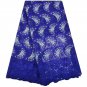 African Lace Fabric/ Swiss Voile Lace / African Lace with rhinestones / 5 yards