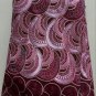 African Lace Fabric/ SwissVoile  Lace Fabric/Big  African Fabric with stone /5yd