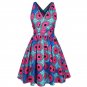 African women dress / African Danshiki / women gown / medium size 8-10
