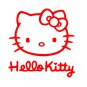 2'' Hello Kitty vinyl decal sticker phone laptop window