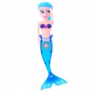 20cm Anna Elsa Princess Led Light Mermaid Doll Toys Fashion 3 Dolls