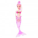 20cm New Luminous Led Light Mermaid Doll Toy Ariel Anna Elsa 2 Dolls