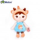 22cm Metoo Doll Plush Sweet Cute Stuffed Brinquedos Backpack 3 Dolls