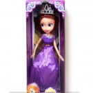 No Box 1pc 27cm Boneca Sofia The First Princess Doll Baby To 3 Dolls