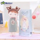 13 Inch Lovely Rabbit Plush Stuffed Fashion Baby Dolls Retro 3 Dolls