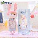 13 Inch Lovely Rabbit Plush Stuffed Fashion Baby Dolls Retro 4 Dolls