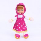 22cm Russian Cartoon Anime Masha And Bear Stuffed Doll Plush 3 Dolls