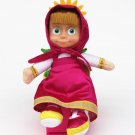 27cm Popular Masa And Bearv Winter Plush Dolls High Quality 3 Dolls