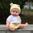 28cm Baby Doll Rotomolded Vinyl Dolls Baby Bath Toy Belt Voi 3 Dolls