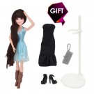 30cm Fashion Doll 1 Pc 3d Lifelike Eyes With Clothes Suit 12 5 Dolls