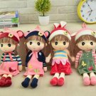 45cm 1pc Cute Cartoon Baby Girl Doll Plush Toy For Children Dolls