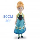50cm Elsa Anna Plush Doll Toys Fever Elsa Anna Winter Spring 3 Dolls